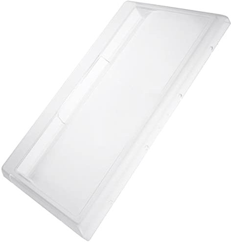 Cassetto per frigorifero Ariston, con pannello frontale, colore: bianco, 43 x 240 mm)