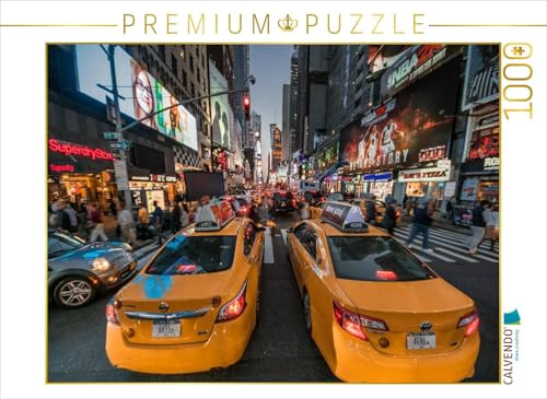 CALVENDO Puzzle New York 7th Avenue | 1000 Teile Lege-Größe 64 x 48 cm Foto-Puzzle für glückliche Stunden