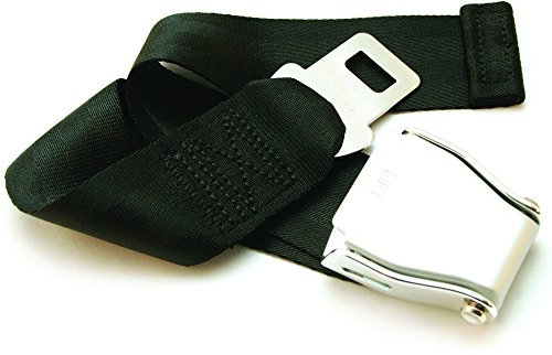 Seat Belt Extender Pros - Rallonge de ceinture de sécurité certifiée E4 pour avion - Convient à 99,9 % - Étui de transport gratuit