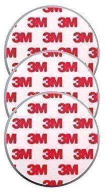 Magnetopad 3er Set, Magnetbefestigung für Rauchmelder