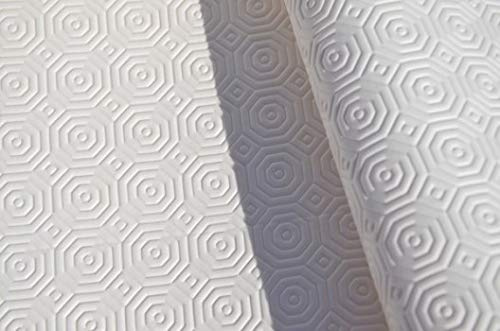 Teknigomme Unter Tischdecke, PVC weiß – Schützt Tisch (Oval 1,40 x 2,20 m)