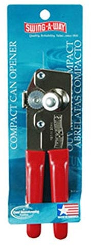 Amco Swing-A-Way 107RD Compact Can Opener, Red