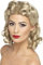 Smiffys 40er Liebchen-Perücke, Blond, mit Locken