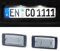 LED Kennzeichenbeleuchtung weiß 6000K für 3er BMW E46 Coupe 98-03