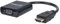 Manhattan HDMI - VGA VGA, Micro-USB Nero
