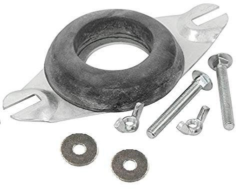 Merriway BH02034 Close Coupling Toilet Bolt & Gasket Kit Fitting Cistern (Pack of 1)