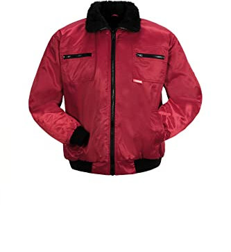 Planam Outdoor Winter Herren Gletscher Pilotenjacke rot Modell 0338 Größe XL