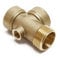 Raccord en laiton 4 voies DN25 1 DN13 1/4 pour Réservoir à vessie réservoirs sous pression