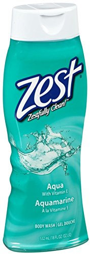 Zest Body Wash, Aqua, 18 oz by Zest