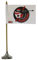 Unbekannt Biathlon Hochfilzen Tischflagge 10 x 15 cm Fahne mit silberfarbenem Plastik Fuss