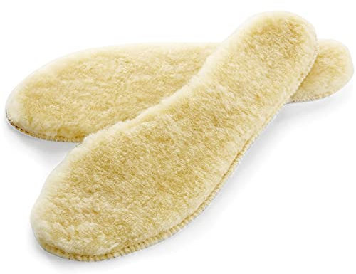 Kaiser Naturfellprodukte 7490102040 Lammfell-Einlegesohlen Medizin, Gr. 40