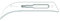 GIMA 27022 Lame in Acciaio Inossidabili, Inox, con Punta Arrotondata Standard, Sterili, Monouso, Misura n. 12, 100 Lame Singolarmente Confezionate