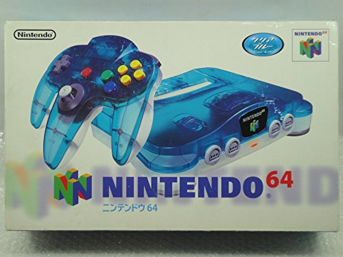 Nintendo 64 - Gerät Clear-Blue + Super Mario
