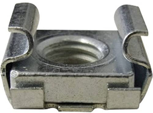 TOOLCRAFT 521798 Käfigmuttern M4 Stahl 10 St.