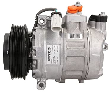 DENSO A/C Kompressor für Klimaanlage Klimakompressor mit ID: 6SBU16C Kältemittel: R134a ND-8 mit 120mm Riemenscheibe 6-Rillen 6-Rippenanzahl Kompatibel mit RENAULT Vel Satis Schrägheck 7701474008