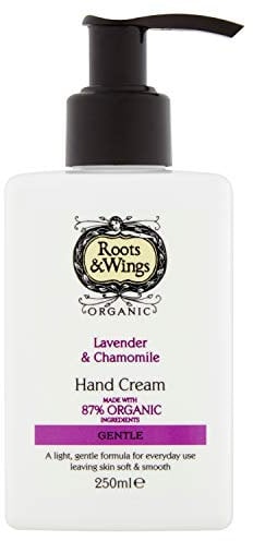 Roots & Wings Organic Gentle Lavender & Chamomile Hand Cream 250ml