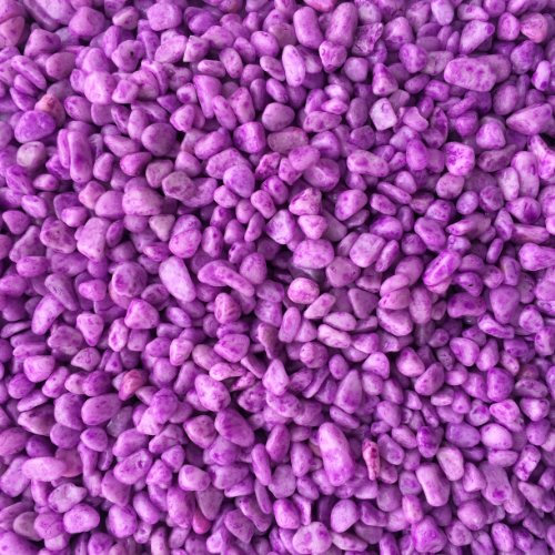Finest-Filters Aquarium Fish Tank Gravel in Multiple Colours and 2kg, 10kg, 20kg and 40kg bags. (Purple, 10kg)