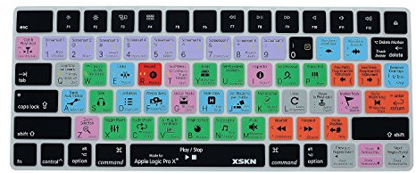 XSKN Logic Pro X 10 Shortcut Silikon Keyboard Skins sind kompatibel mit Apple Magic Keyboard (MLA22LL/A) US-Layout