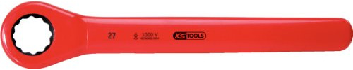 KS Tools 117.4215 Isolierter Ratschenringschlüssel, 15mm
