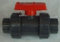 PVC Kugelhahn 32 mm mit 2 x Klebemuffe, 2 x Verschraubg.