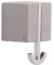 pieperconcept Ancora Silber matt lackiert NEU silberfarbig Wand Garderobe pieper Concept Union 8107