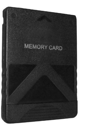 Assecure value 8MB memory card black for Sony PS2 Playstation 2 Console Slim ...