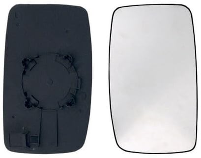Alkar 6402955 Outside Convex Mirror Glass with Holder