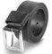 LINDENMANN Leder-Gürtel Herren 40 mm breit, Gürtel Herren Vollrindleder schwarz, Farbe/Color:schwarz, Size:Bundweite 95 cm Gesamtlänge 110 cm W 37.4 L
