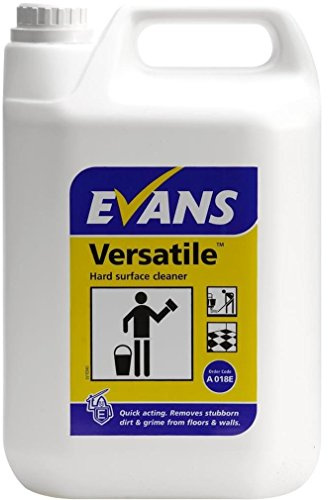 Evans Vanodine BAV001-5 Versatile Hard Surface Cleaner, 5 L (Pack of 2)