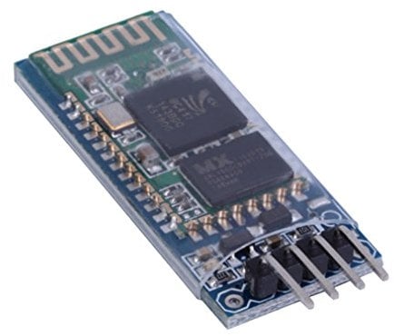 HiLetgo RS232 4 Pin Wireless Bluetooth Serial RF Transceiver Module Bi-Directional Serial Channel Slave Mode for Arduino
