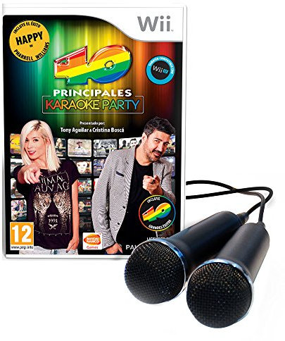 Bundle: Los 40 Principales. Karaoke Party + 2 Micrófonos