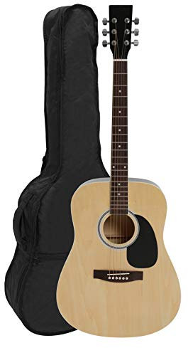 Juan Miguel Navarrez Akustikgitarre, akustische Gitarre, natur, inkl. Tasche
