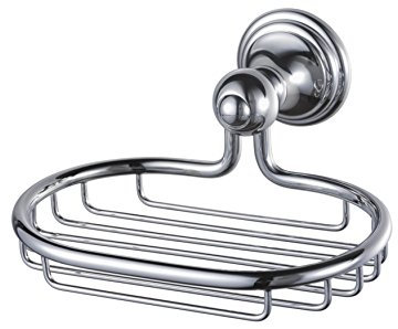 Haceka 1126177 Allure Porte-Savon Laiton Argent 15 x 15 x 9 cm