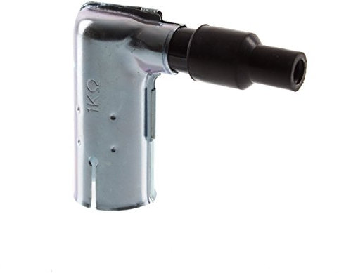 Kerzenstecker 1 Kilo-Ohm, wassergeschützt, 90° abgewinkelt