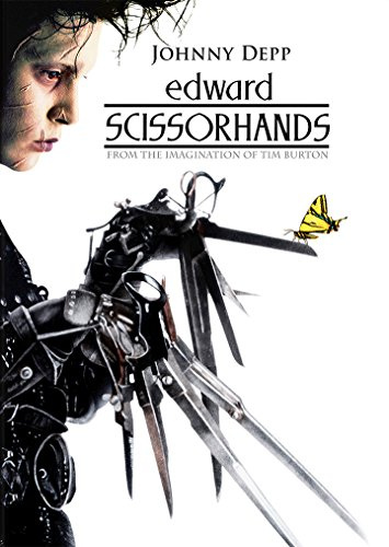 Edward mit den Scherenhänden Johnny Depp Film A3 Poster/Kunstdruck/Bild 280 GSM Satin-Fotopapier