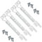 véritable Firenzi fcb285 Réfrigérateur Congélateur porte Supports de fixation en plastique diapositive Kit de fixation (Lot de 4)