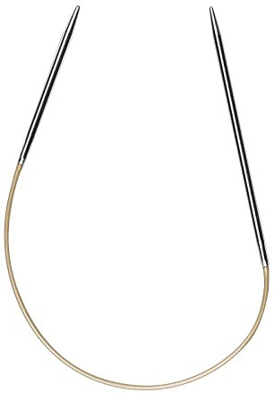 Addi Sock-Wonder-Rundstricknadel, Silber, 25 cm, 2 mm-P, metall, silber, 25 cm/ 3.5 mm