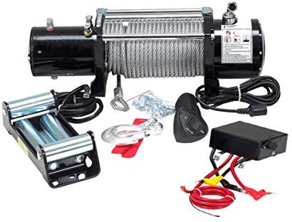 HP-Autozubehör 20602 Motor-Seilwinde Profi 13.000 kg