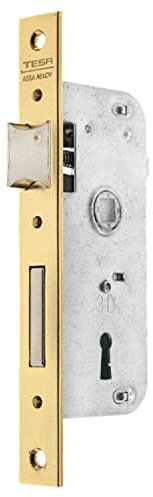 Tesa Assa Abloy 200240HL Cerradura De Embutir Para Puertas De Madera Bronce (Latonado) Entrada 40 mm 2002
