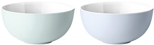 Stelton Emma, 2 Stck-blau Schüsseln, Stein, 15 x 15 x 11 cm