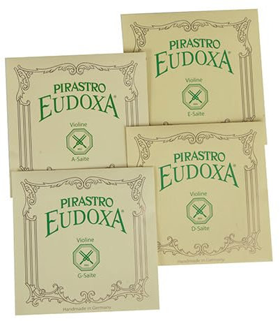 Pirastro Eudoxa Violinsaiten Satz, Silber, Medium, Geige, Violinsaiten
