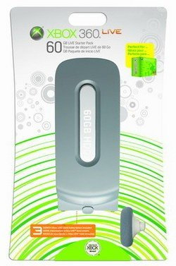 Xbox 360 - Live 60GB Festplatte Starter Pack (nicht für Slim Konsole geeignet)