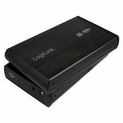 LogiLink® Festplattengehäuse 3,5 Zoll S-ATA USB 3.0 Alu [UA0107]
