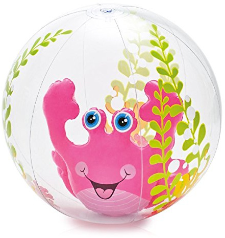 Intex 24-Inch Aquarium Beach Ball (Multi-Colour)