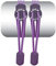 LOCK LACES - Cordones elásticos para zapatos sin atar, talla única para niños y adultos, cordones elásticos sin atar, color morado