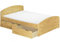 Erst-Holz Funktionsbett Doppelbett Bettkasten Rollrost Matratze 140x200 Seniorenbett Massivholz 60.50-14 M