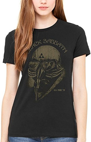 Official Black Sabbath US Tour 78 Women's T-Shirt Avengers Iron Man Ozzy Osbourne