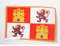 AZ FLAG - Flagge Krone Von Kastilien 1230-1715 - 45x30 cm Mit Kordel - Kastilien Fahne 30 x 45 Cm - Flaggen