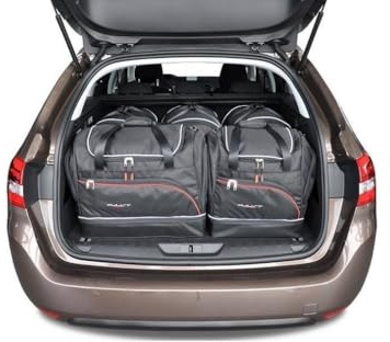 KJUST Kofferraumtaschen 1 stk kompatibel mit PEUGEOT 308 SW II (T9) 2014-2021