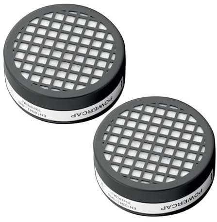 JSP Powercap, Filtri neri, coppia (CAU601001100)